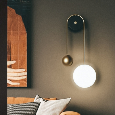 Gouden koperen lamp