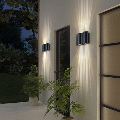 Aluminium wandlamp