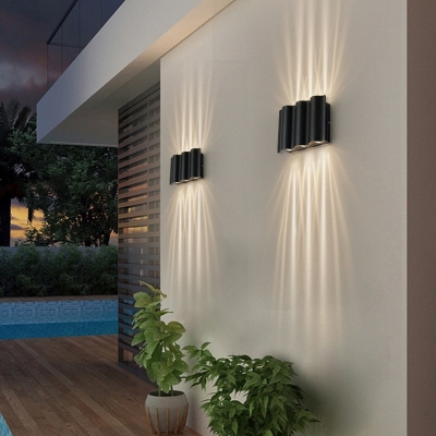 Aluminium wandlamp