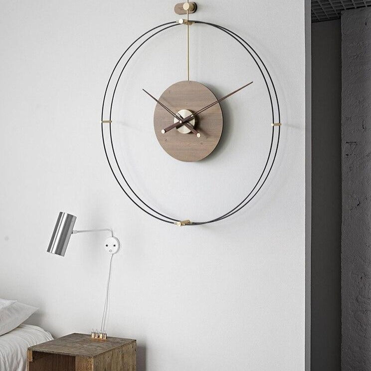 Mini-Bilbao-Wanduhr
