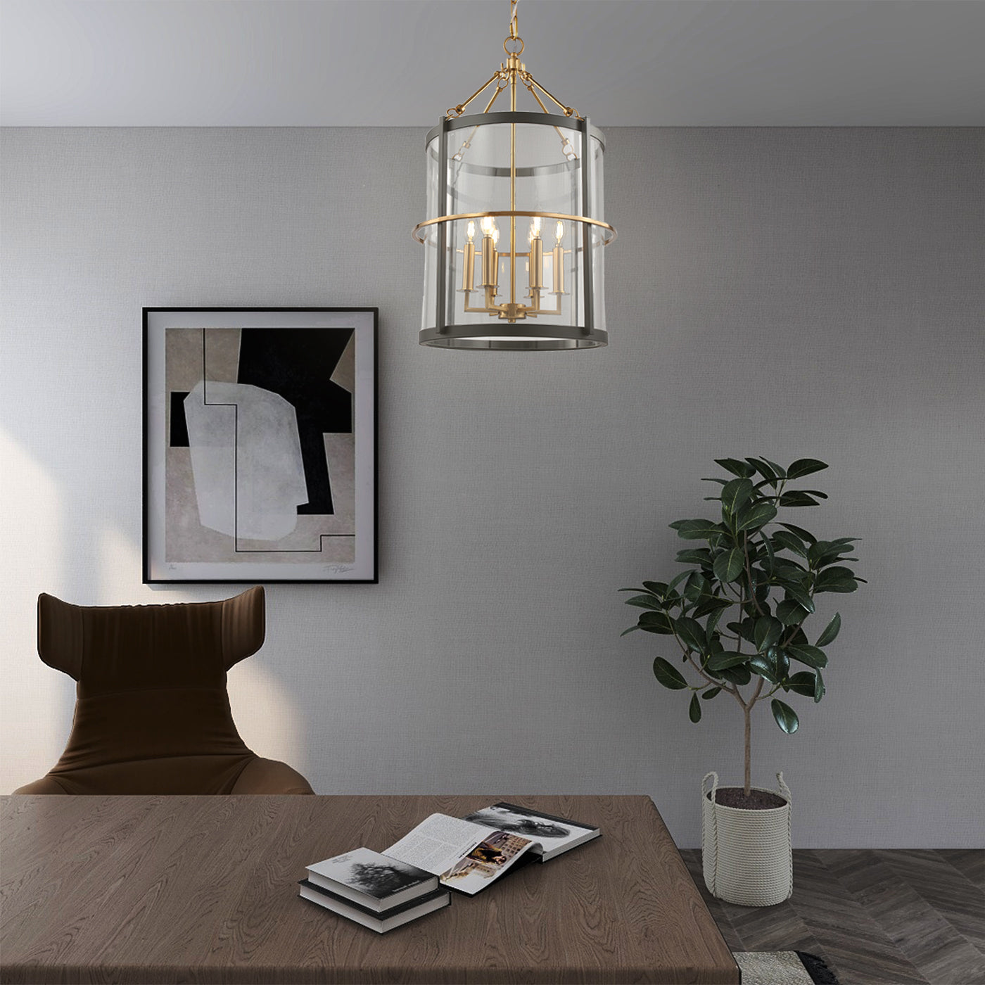Lampe im georgianischen Stil