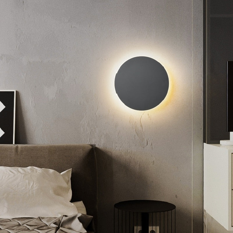 RVS wandlamp