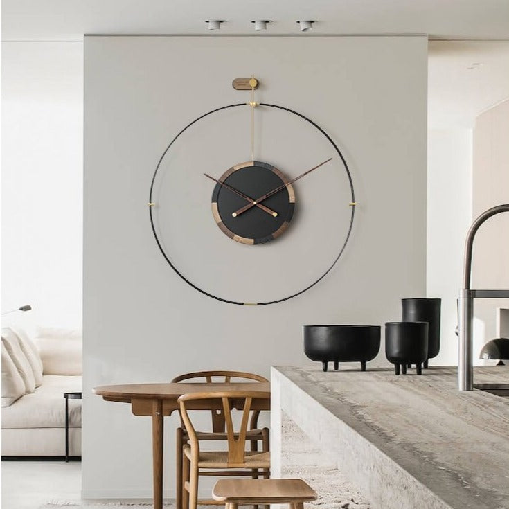 Mini-Bilbao-Wanduhr