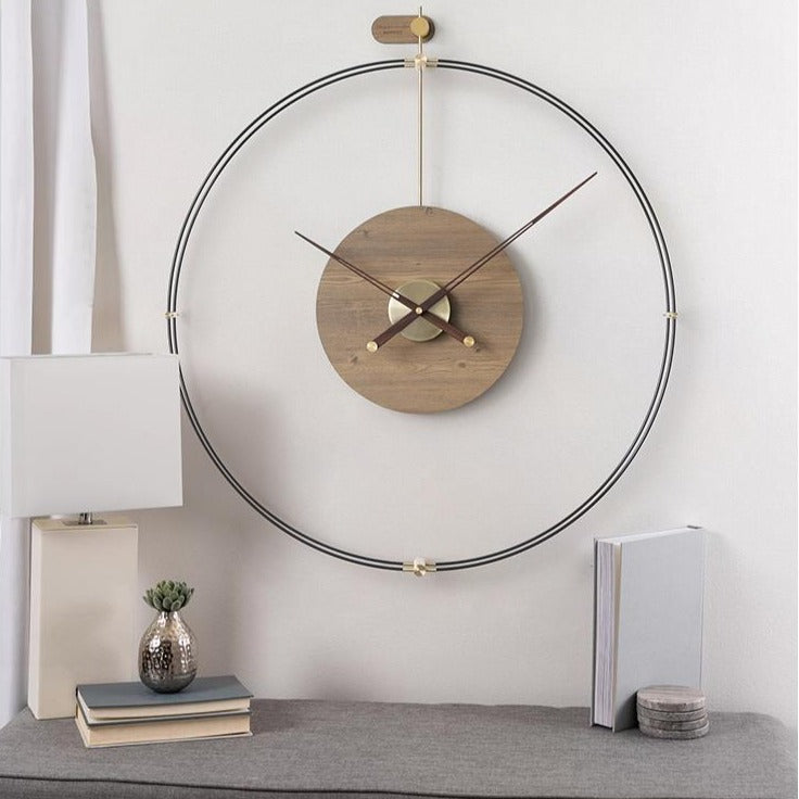 Mini-Bilbao-Wanduhr