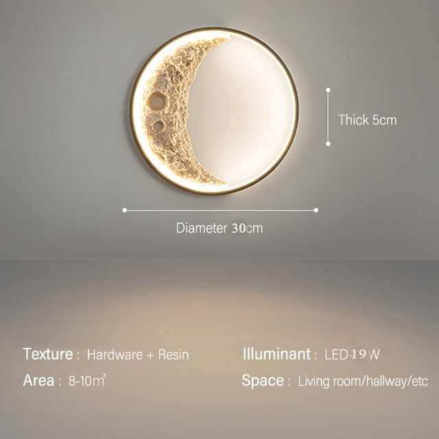 Hall Porch Moon Lampe