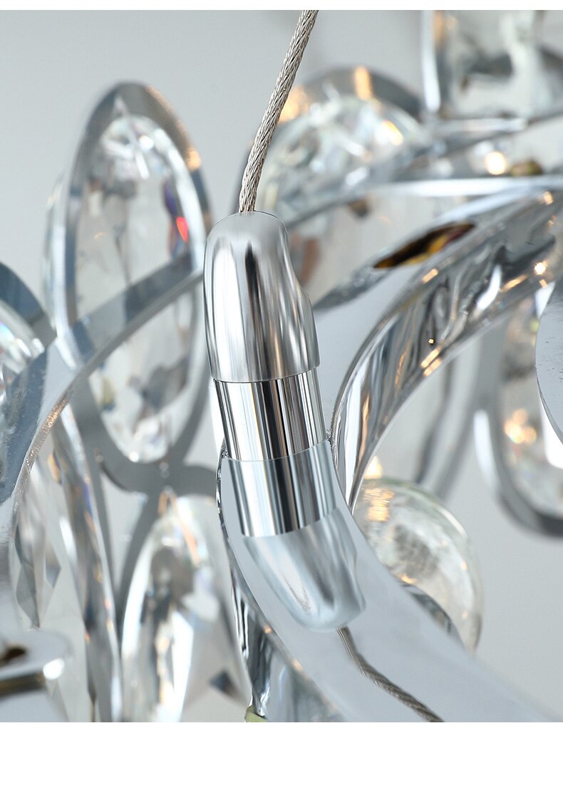 Ringlicht-Kristall-Kronleuchter