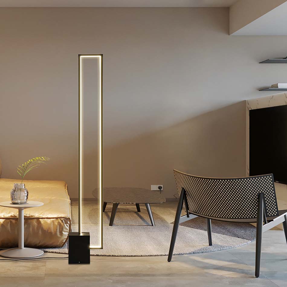 Mino quadratische Lampe