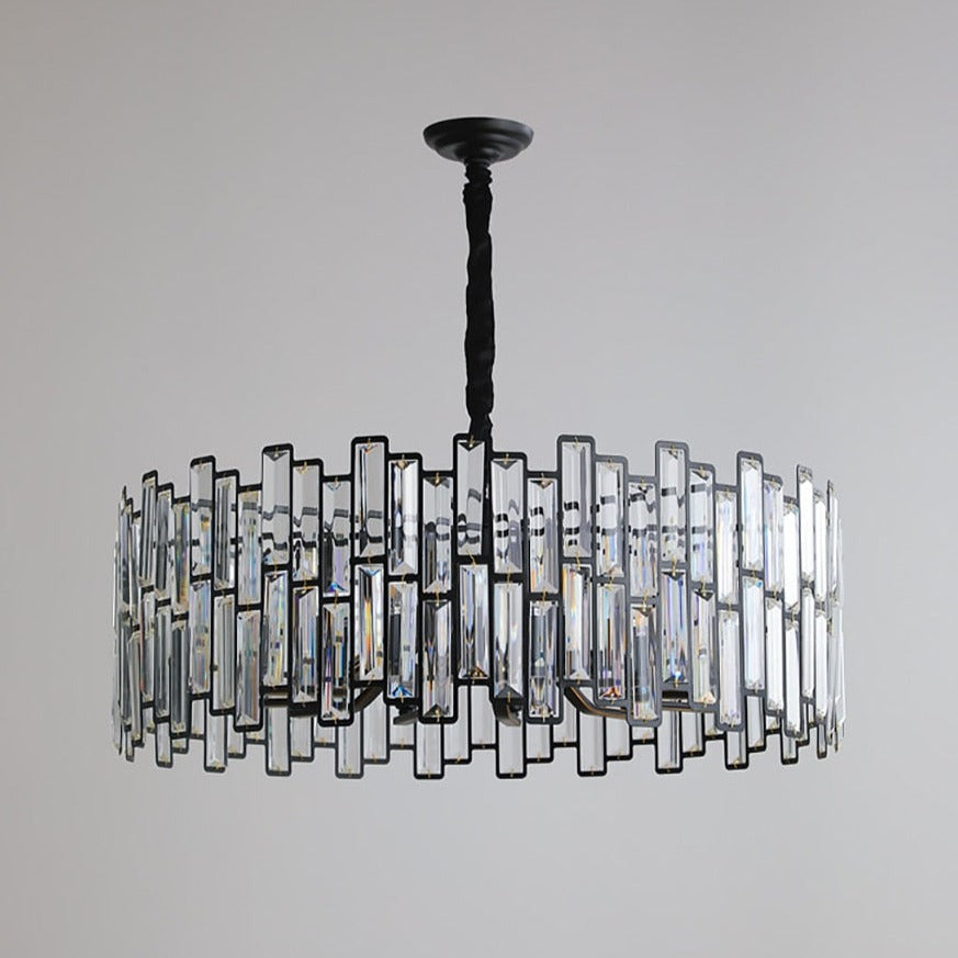 Retro kristallen kunstlamp