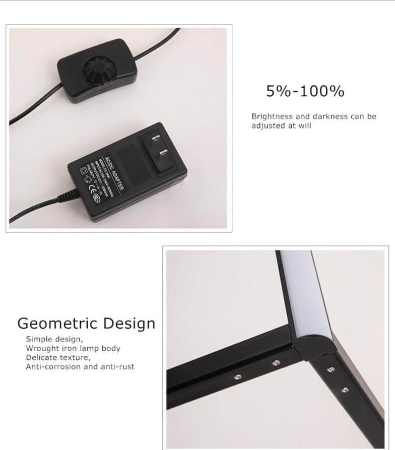 Minimale hoeklamp