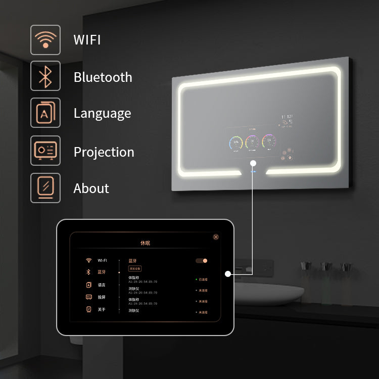 Intelligenter Touchscreen-Spiegel