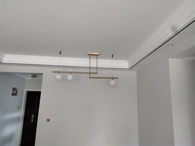 Glazen bol hanglamp
