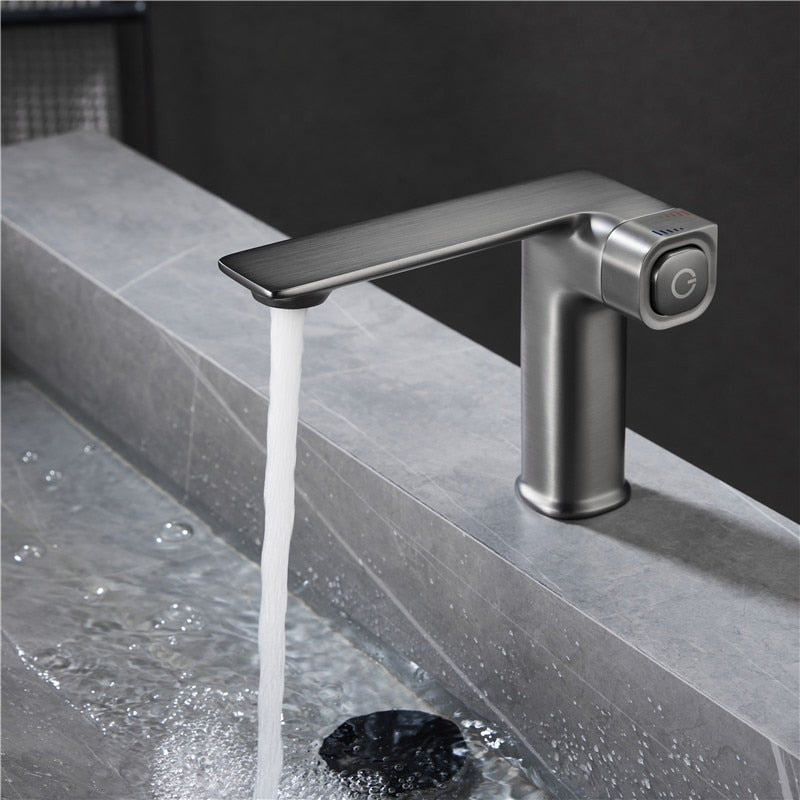 Wasserh&auml;hne Messing-Waschtischarmatur