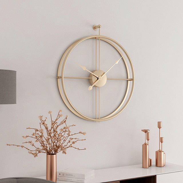 minimalistische Wanduhr
