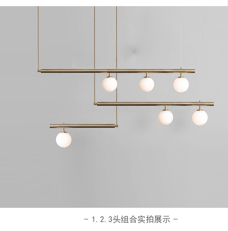 Glazen bol hanglamp