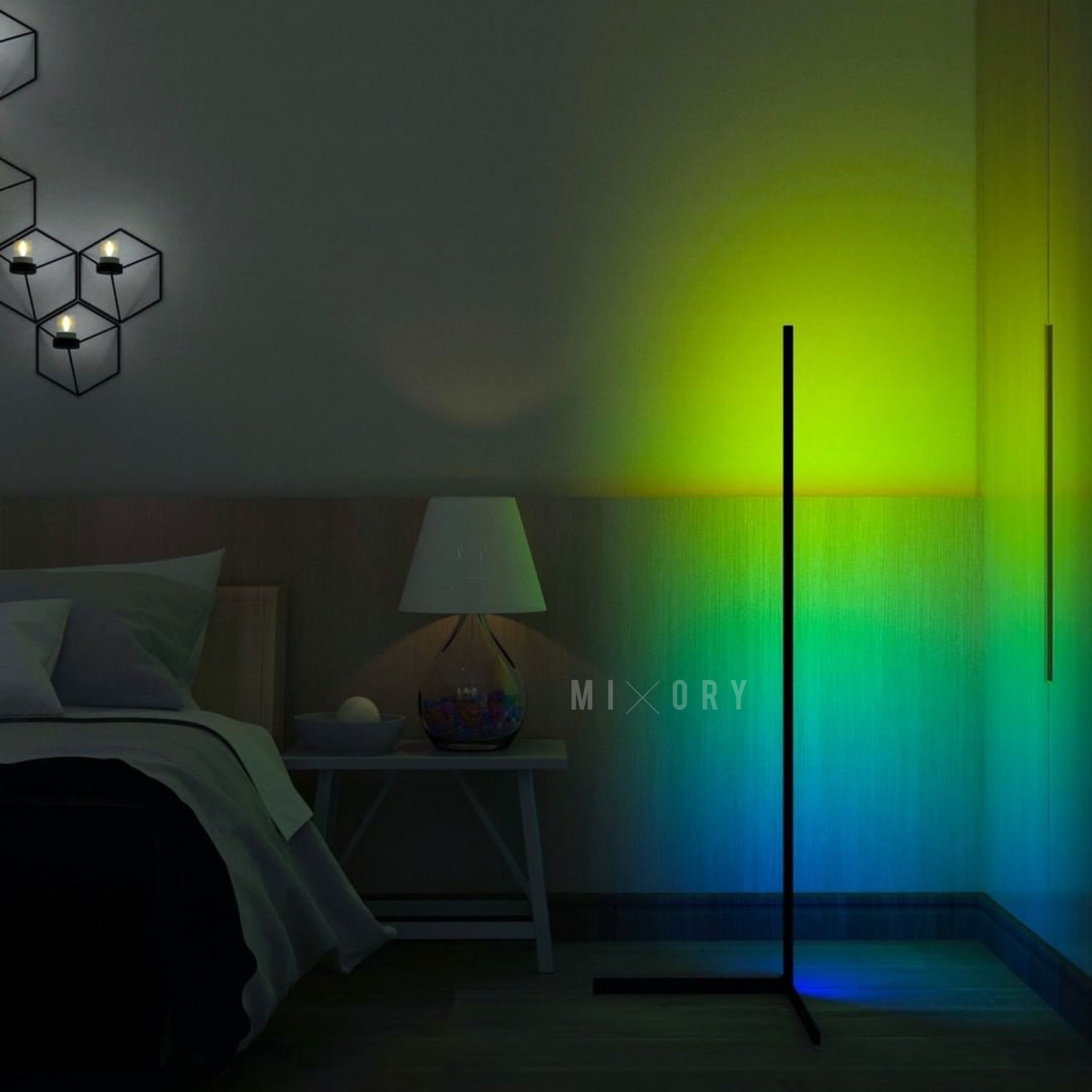 Minimale hoeklamp