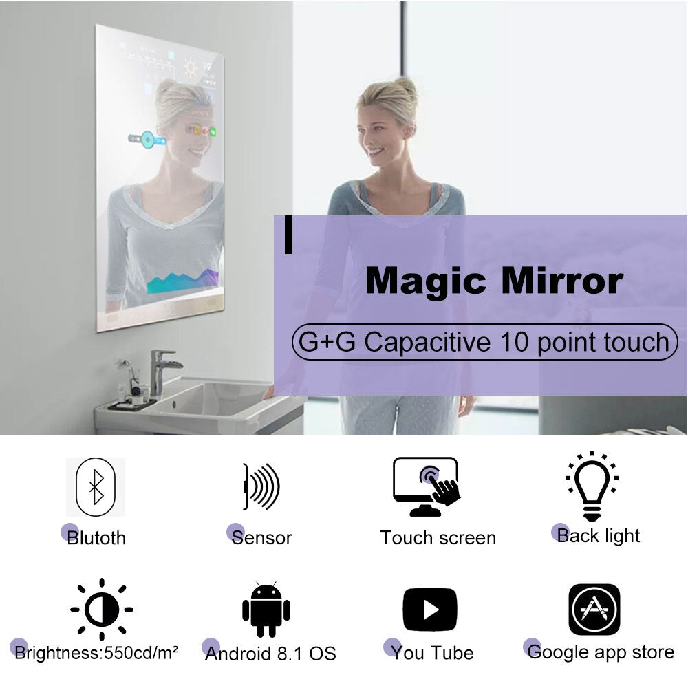 Intelligenter Touchscreen-Spiegel