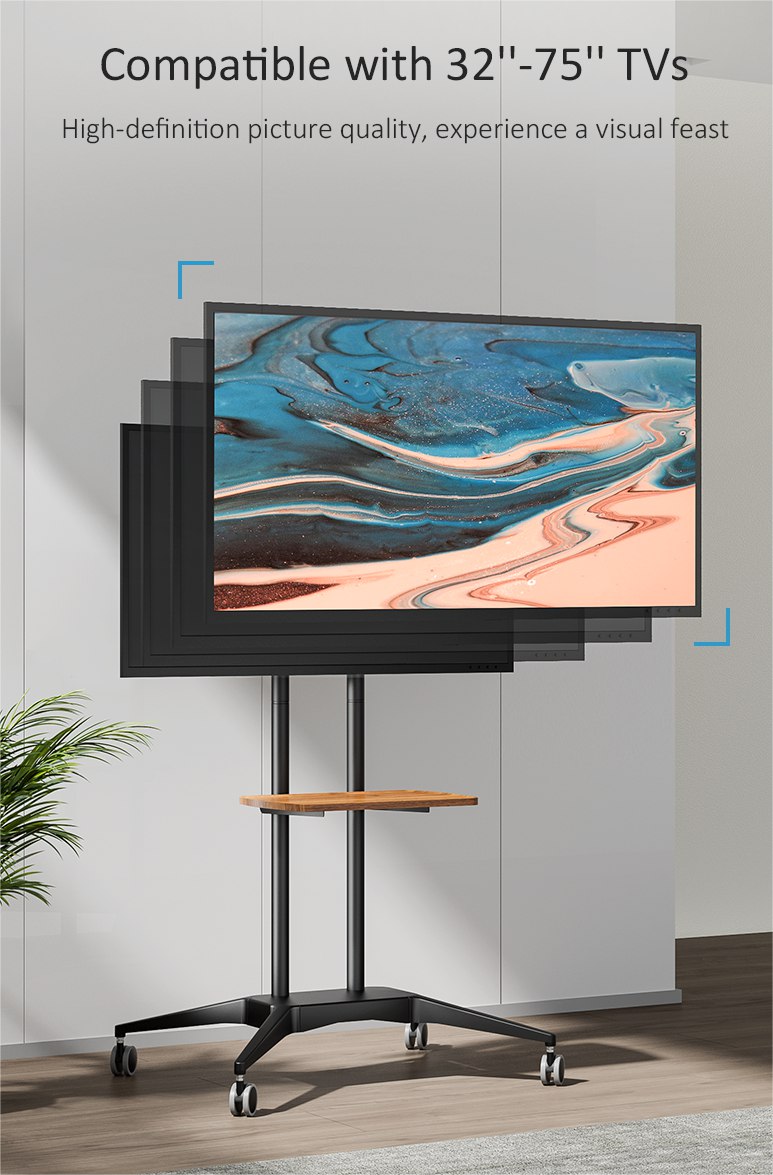TV-Halterung, h&ouml;henverstellbar