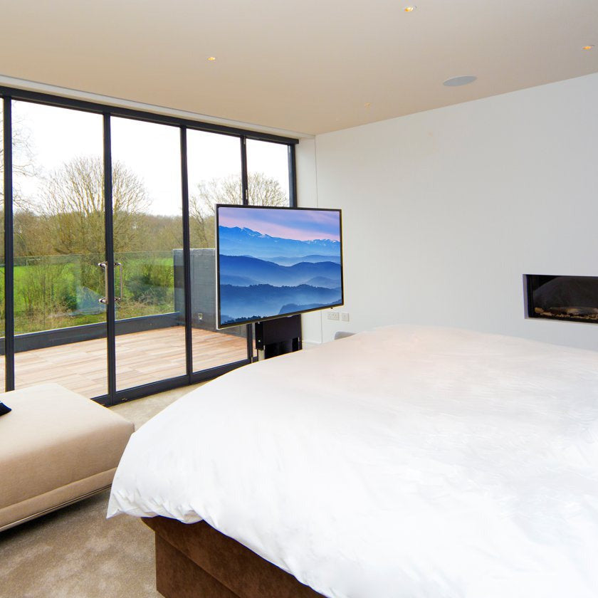 TV-Lift unter dem Bett