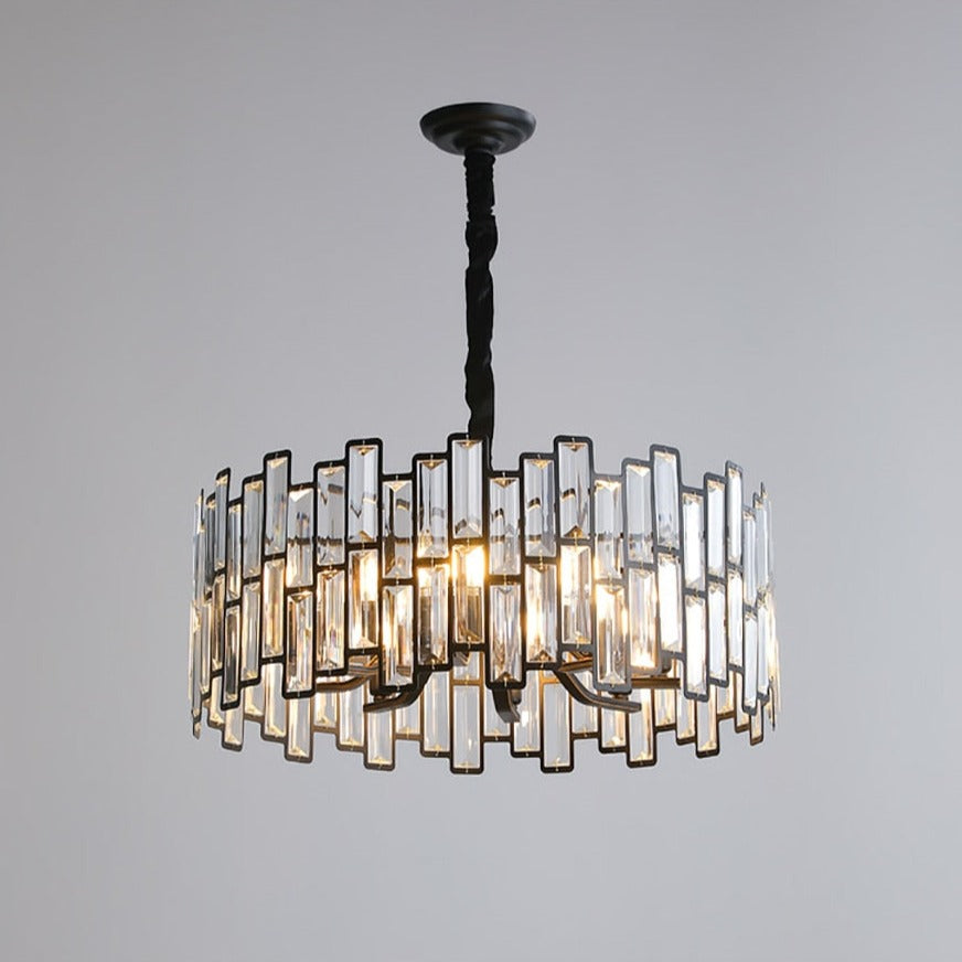 Retro kristallen kunstlamp