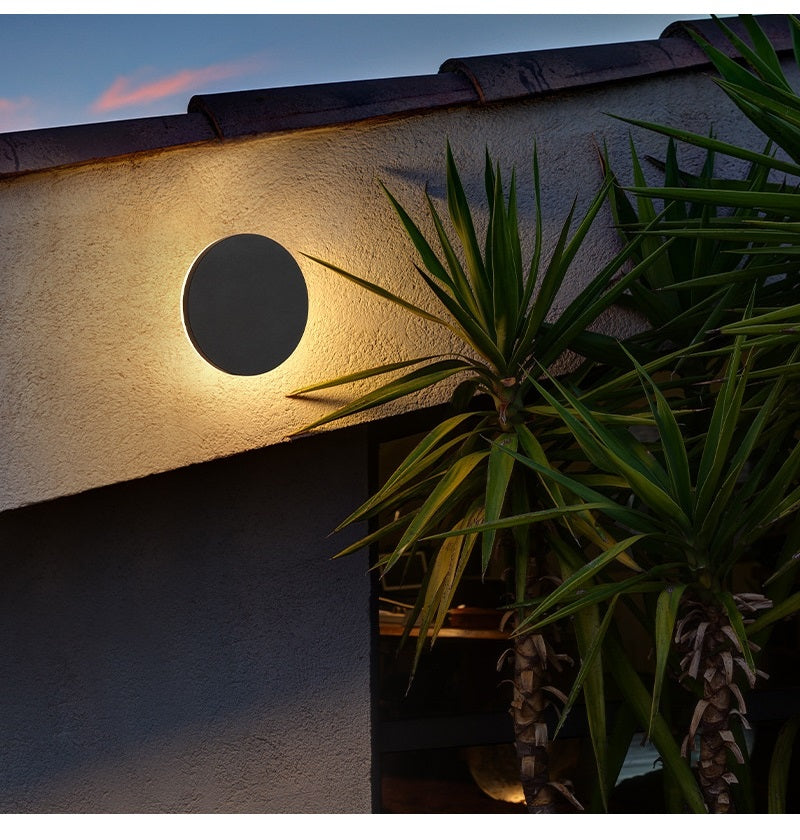 RVS wandlamp