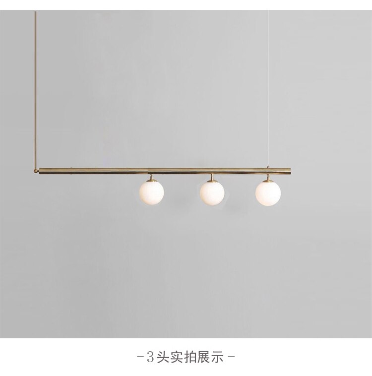 Glazen bol hanglamp