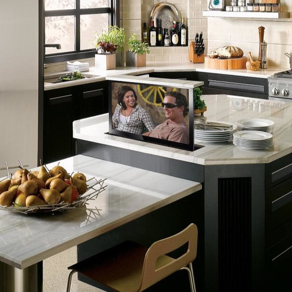 Automatisch motorisierter TV-Liftst&auml;nder