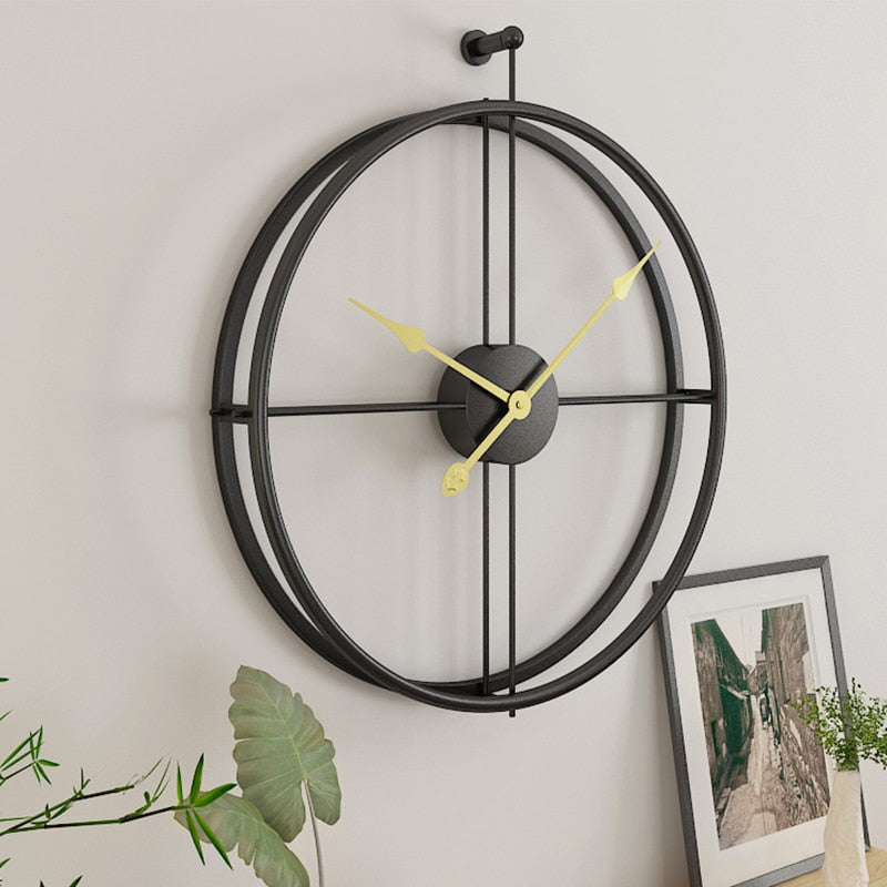 minimalistische Wanduhr