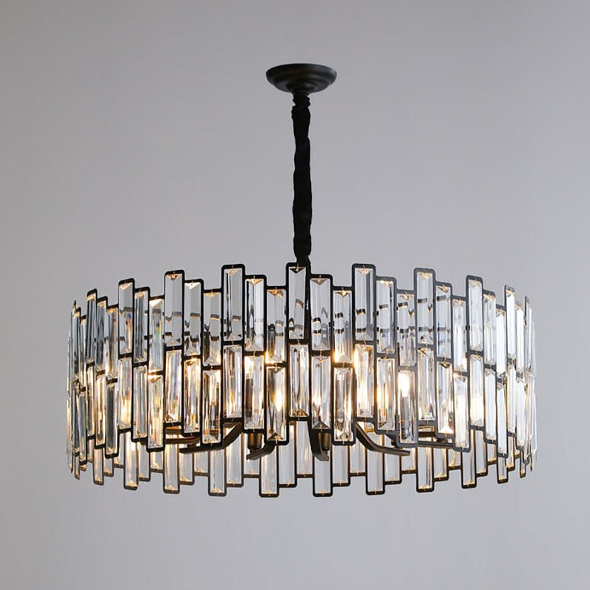 Retro kristallen kunstlamp