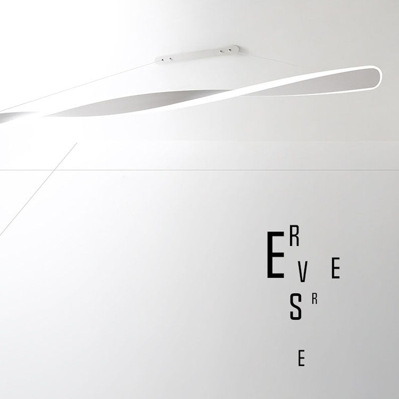 Lange LED-Pendelleuchte