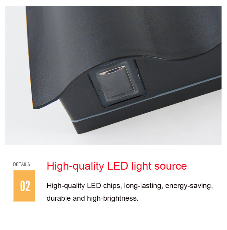 Aluminium wandlamp