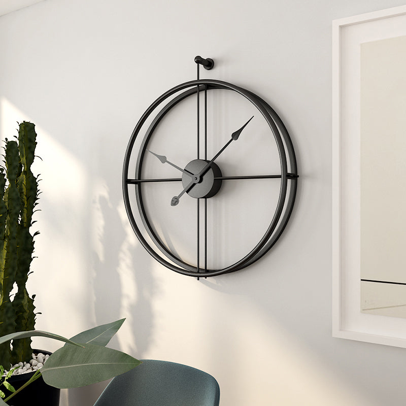 minimalistische Wanduhr