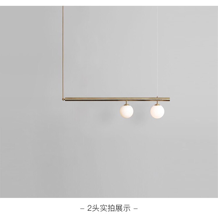 Glazen bol hanglamp