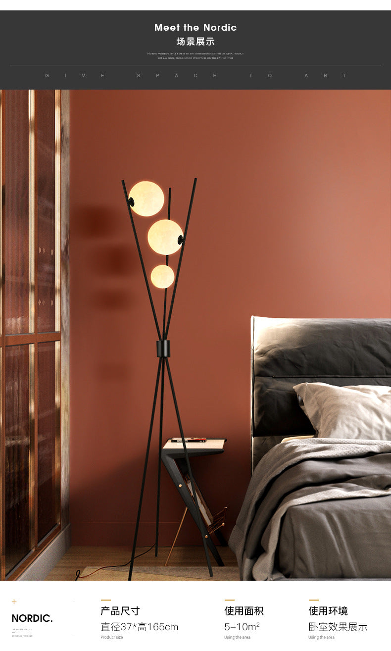 Mond-Stehlampe