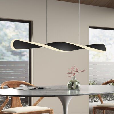 Lange LED-Pendelleuchte