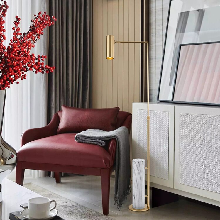 Moderne Marmorlampe