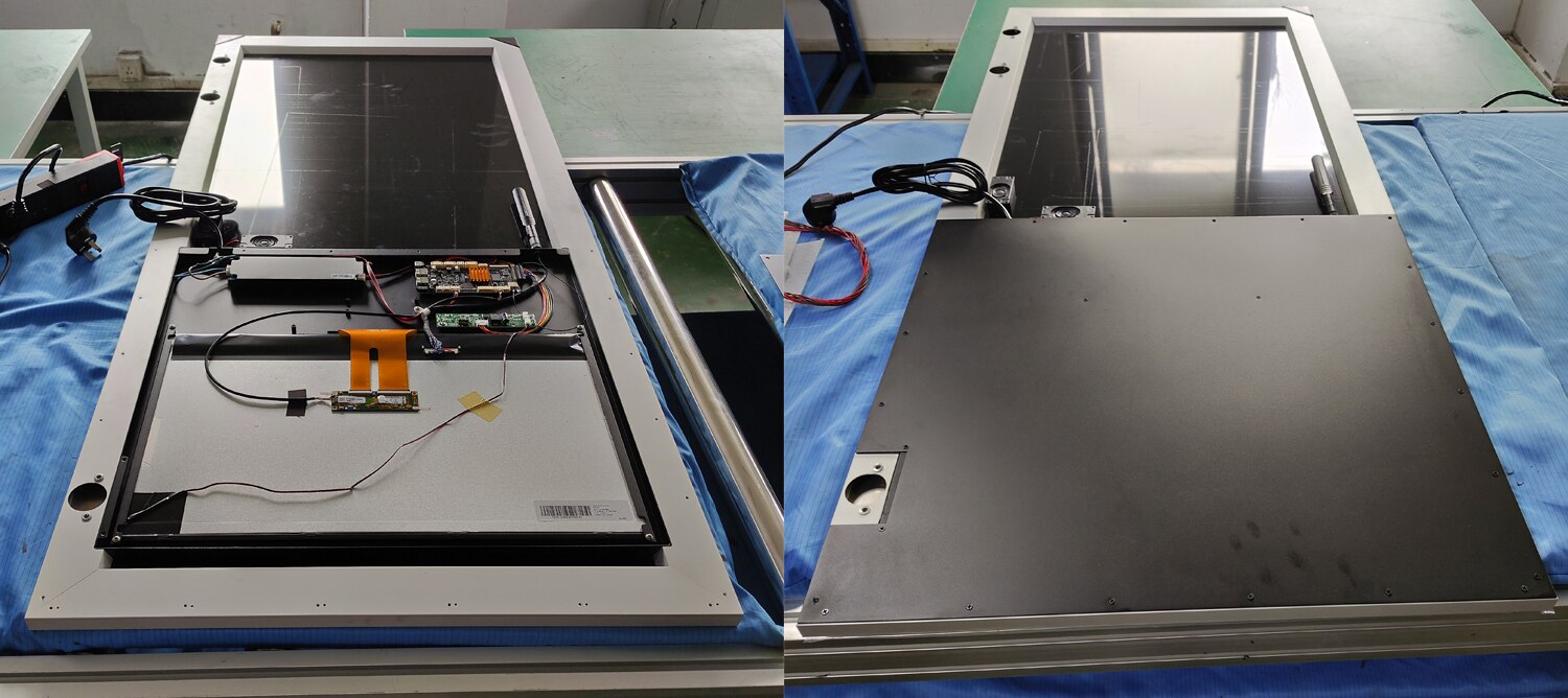 Intelligenter Badezimmerspiegel mit LED-Spiegel