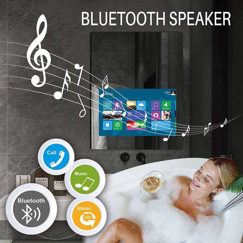Touchscreen-Android-11-System-TV-LED-Badezimmer-Smart-Magic-Spiegel