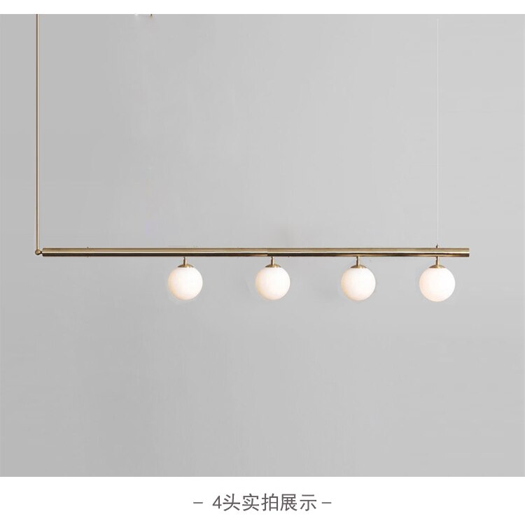 Glazen bol hanglamp